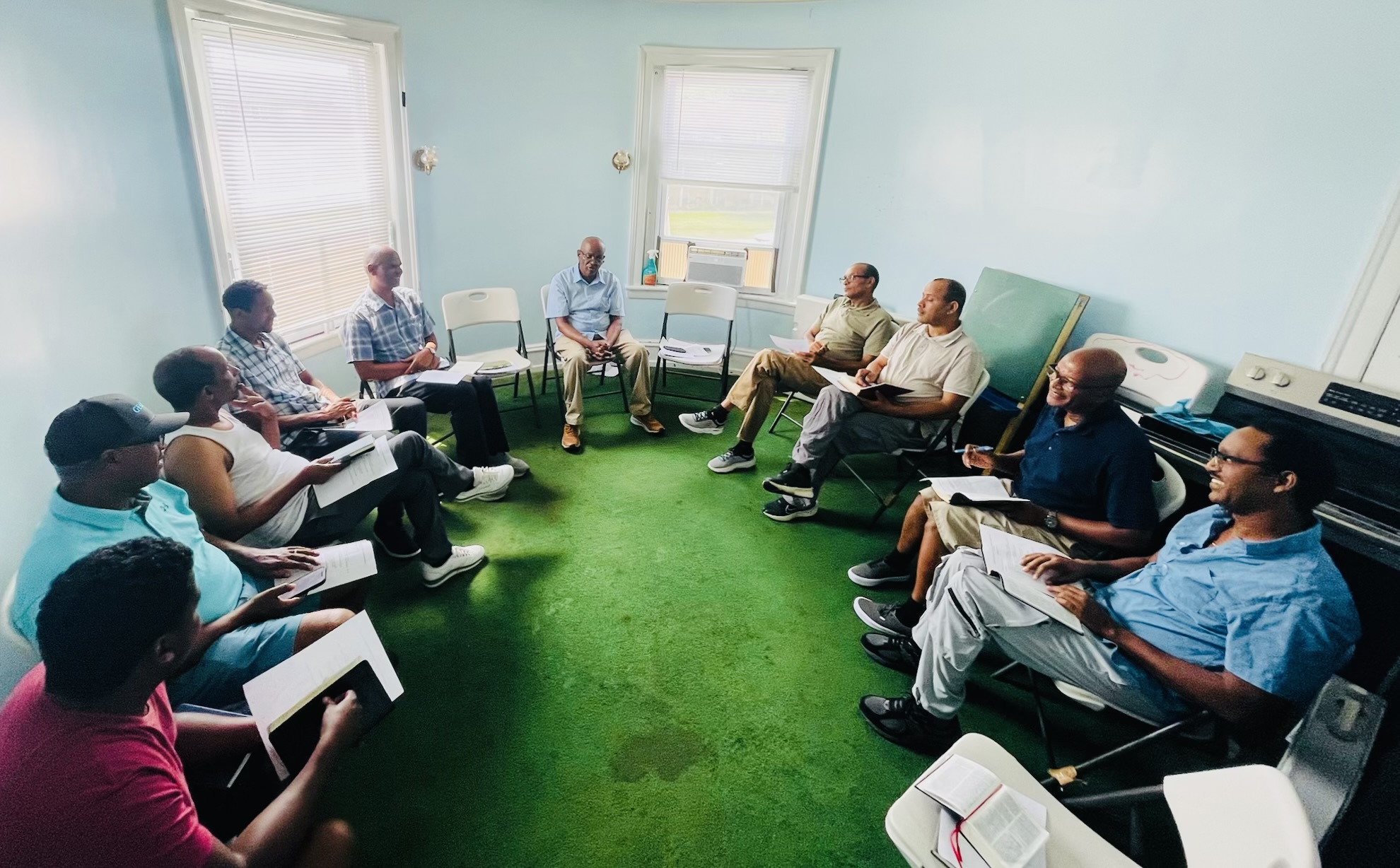 Men Gathering